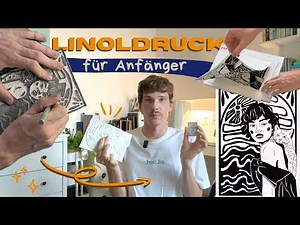 Linoprinting is so easy 💥🎨