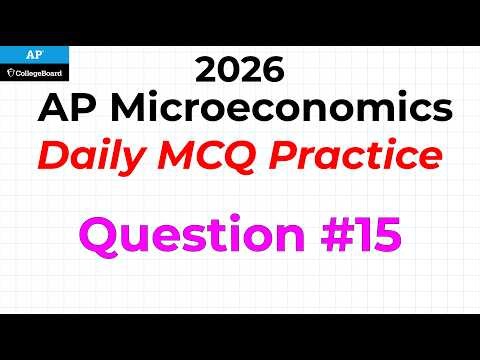 AP Microeconomics Daily MCQ Practice | Question #15: Normal vs Inferior Goods | Think Econ