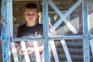 Children endure deadly legacy of landmines in eastern Ukraine