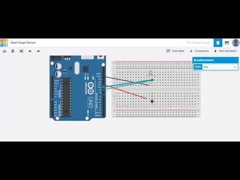 How to set up an RGB on Tinkercad