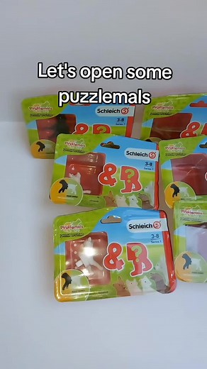 Exploring the Schleich Puzzlemals Collection