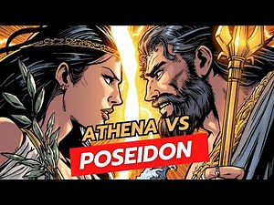 Athena vs Poseidon: The Mythic Battle That Named Athens | Ancient Greek Gods Explained
