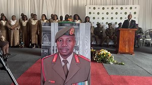 The funeral service of SANDF soldier Brigadier General Liau Joseph Manyatsa is underway in Botshabelo, in the Free State. Manyatsa died on the 17th of February following a short illness. The Chief of the SANDF has authorised that the late Brig. General Manyatsa be accorded the military funeral. 🎥 Aphumelele Mdlalane | SABC News Free State