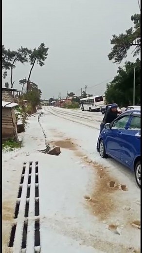 Heavy Snowfall in Shillong, Meghalaya on 22 December 2021