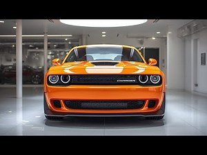 🔥 2025 Dodge Challenger SRT Demon 170. Muscle Car Madness in Go Mango!