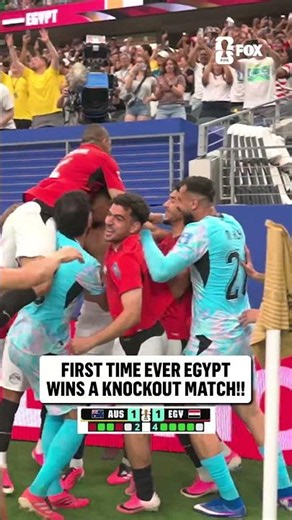 EGYPT WINS IN PENALTIES 🇪🇬 THEY ARE THROUGH TO THE LAST 16 AT THE FIFA WORLD CUP!