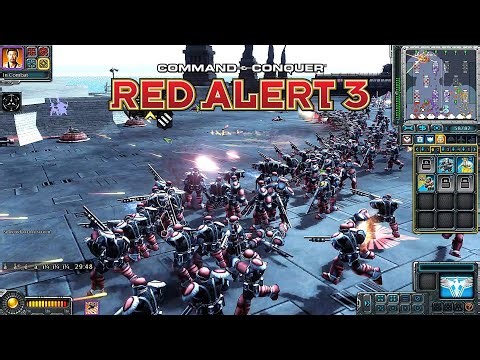 Red Alert 3 Streamlined MOD Allies Mass Infantry Push | Infantry Warfare!!!