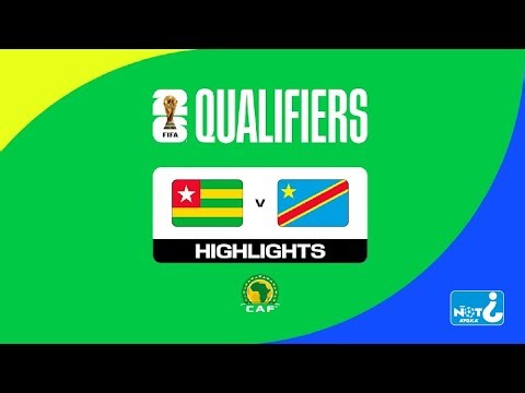 HIGHLIGHTS | Togo vs DR Congo | FIFA World Cup 26™ CAF Qualifiers #WCQ2026 | Group B