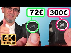 Just 72€ for a GoPro 9 Clone? How Good is the V9 with Dual LCD Screens?
