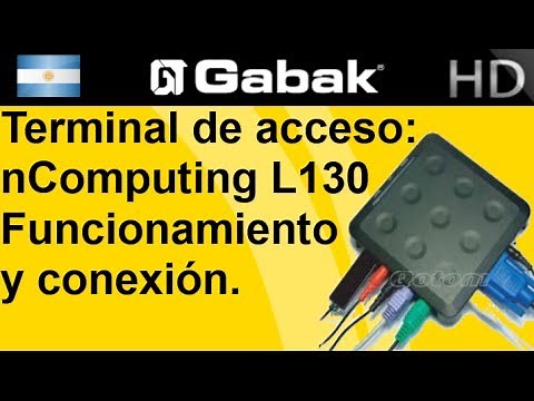 Terminal de acceso Ncomputing L130: Cómo funciona y se conecta.