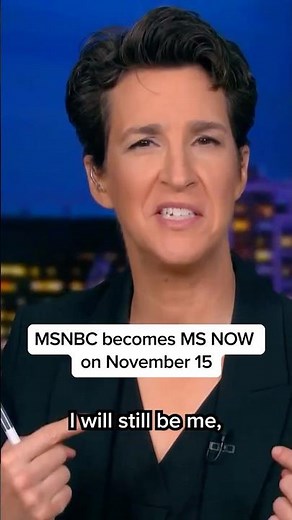 MSNBC becomes MS NOW on November 15