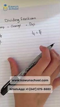 Dividing Fractions Made Easy | Keep Change Flip | Grade 5 Math Lesson
