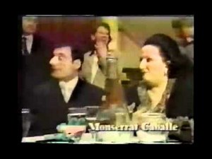 Montserat Caballe and Freddie Mercury (rare interview in 1988)