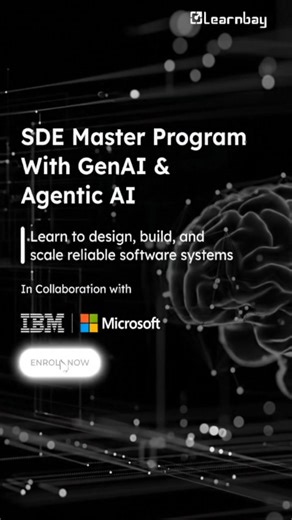 Learnbay on Instagram: "The tech skills you're proud of right now will be irrelevant in 6 months.😱 Harsh? Maybe. True? Definitely. Senior developers with 10 years of experience are getting passed over for roles they would’ve owned in 2023. Not because they forgot React. Not because they forgot Python. 👉 Because someone else spent 6 months learning AI implementation while they waited for the “hype” to cool. It didn’t cool. It standardized. Working professionals who layer AI capabilities on top
