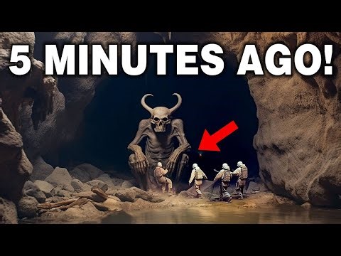 The Euphrates River FINALLY Dried Up & Mysterious Sound From Tunnel Is Heard