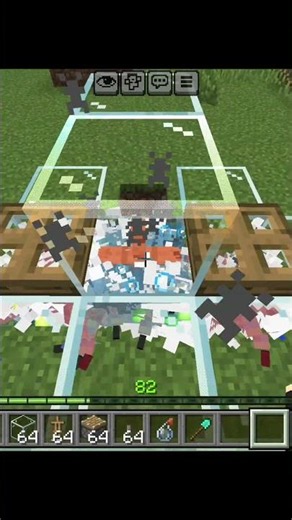 Minecraft Most Easy XP Farm Build 🗿 #minecraft