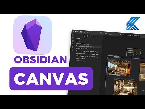 Obsidian Canvas: Getting Started