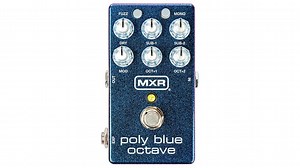 MXR Poly Blue expands the classic Blue Box octave-fuzz with additional controls, features and modulation