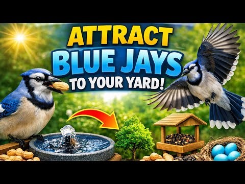 How to Attract Blue Jays to Your Yard
