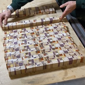 100K views · 828 reactions | Using Multiple Types Of Wood In A Single Board | S. Saint | Facebook