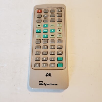 CyberHome DVD Video CH-DVD 300 Genuine OEM Remote Control RMC-300Z Tested Works | eBay
