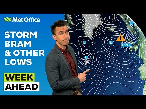 Week Ahead 08/12/2025 – What next after Bram? – Met Office weather forecast UK