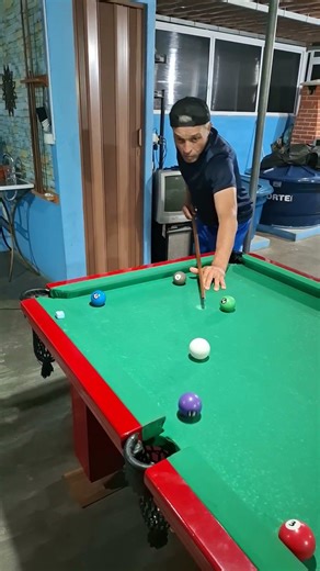 One went and the other stayed, look at the pool table.