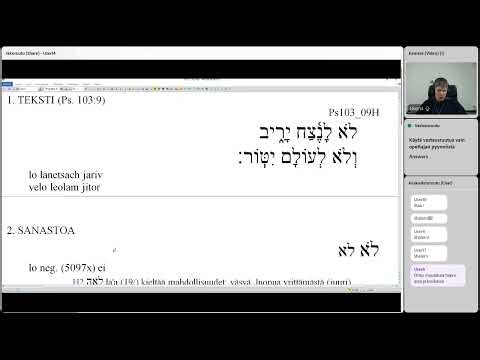 Psalmit 6, Johdanto Psalmien kirjaan 6/, 15.3.2026 (0.20)