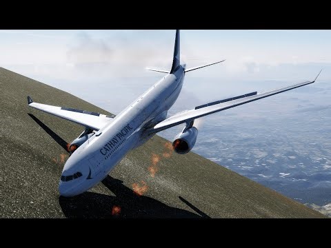 Airplane VS Mountain- Fun Physics | X-PLANE 12