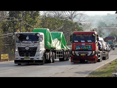 Java North Line Trucks Uphill | Daendels Rd. East Java