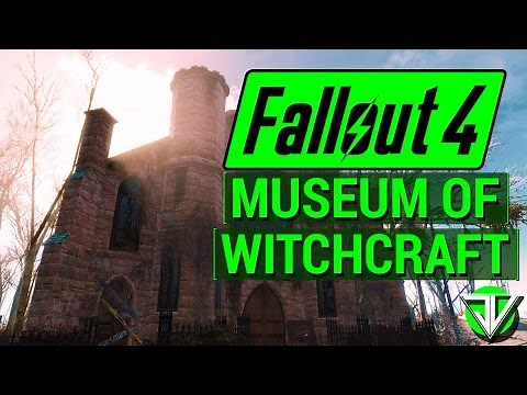 FALLOUT 4: The Devil's Due at Museum of WITCHCRAFT! (SCARY Locations in Fallout 4!)
