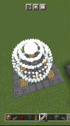 SPHERE And CIRCLE In Minecraft! #shorts #minecraft