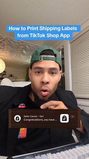 How to Print Shipping Labels from TikTok Shop App #tiktokshoptips #tiktokshopseller #tiktokshop | Jeff Jeudy