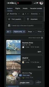 HOW TO GET CHEAP FLIGHTS ON GOOGLE FLIGHTS 🛫 #CheapFlights #TravelHack #googleflights
