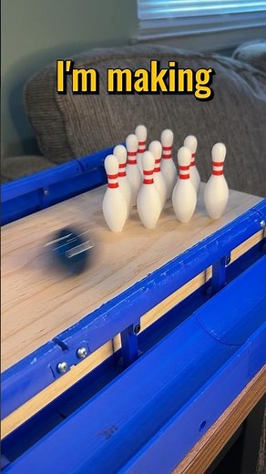 Tabletop Bowling Lane! Part 2