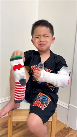 Big Sister to the Rescue! ❤️🧦