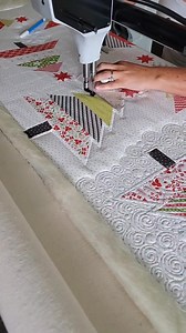 I'm still thinking about Christmas quilts! 🎄 Over in the PNQ Academy I've released a brand-new exclusive video. In this exciting video, I'll share with you my process of bringing a darling Christmas Tree quilt to life. You'll witness me use of a variety of machine quilting techniques, starting with marking the quilt with the blue Mark B Gone marker and then loading it onto the longarm quilting machine. I'll then use her Statler Stitcher to stitch out a few snowflakes, followed by free-motion qu