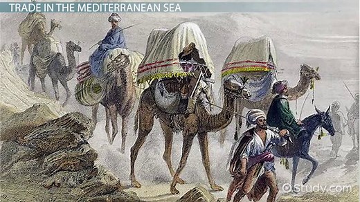Mediterranean Sea Trade Routes | History, Location & Importance