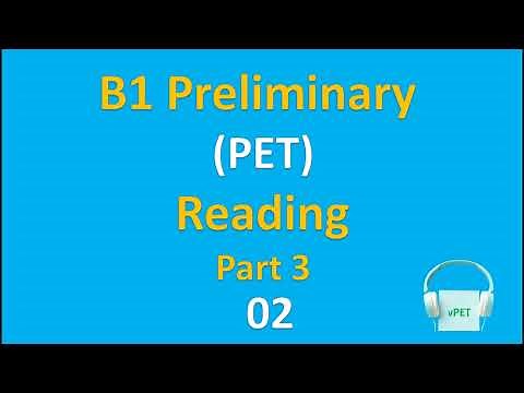 B1 Preliminary (PET) Reading Part 3 (Multiple Choice) with answers - T02