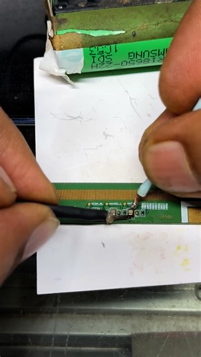 43"led tv t-con board shot repair #hilightseveryonefollowers #vairalvideo | Dip Elc Shahzadpur
