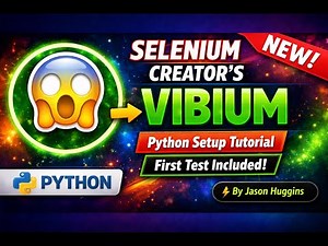 The Selenium Creator Just Dropped Vibium 😱 | AI-Powered Python Tutorial