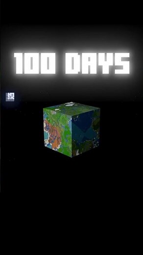 I Survived 100 Days One Block in Minecraft Hardcore #minecraft #minecraftsurvivalseries100days