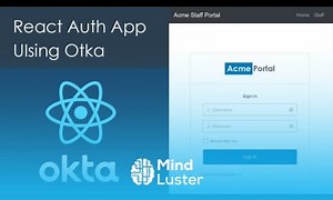 Mind Luster - Learn React Authentication App With Okta