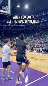 Do you and your PG have a pregame ritual together? 🤝 | WNBA