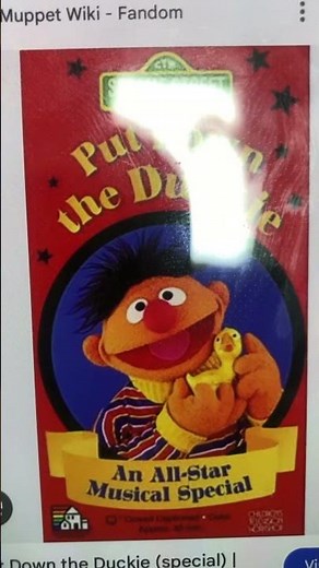 Put Down The Duckie VHS August 19 1998