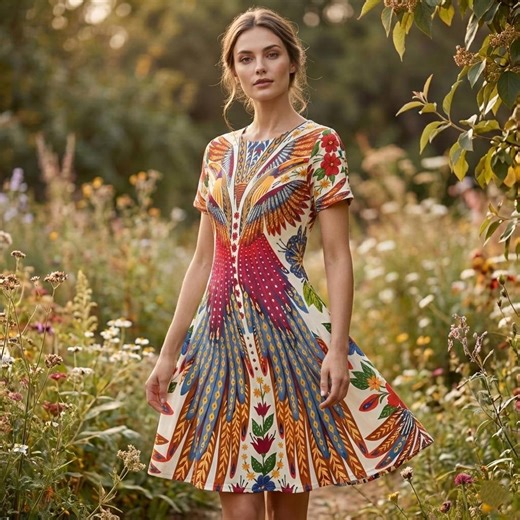 Bohemian Floral Maxi Dress for Women, Vintage Inspired Long Sleeve Boho Dress, Summer Outfit - Etsy