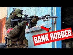 Ex-Bank Robber Tries AIRSOFT And DESTROYS Everyone