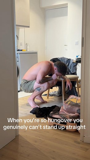 10 hour travel day from France after watching the World Cup. It got us good 🫠 and yes, he did spew in the airport garden #eurotravel #thehangover