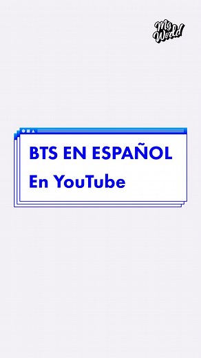 Da clic en el botón de nuestro perfil para que entres a YouTube. #mgworldnow #fyp #parati #bts #runbts #enespañol #Jungkook #taehyung #rm #jin #yoongi #jimin #jhope #voiceover