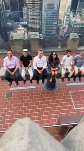 👀 Would you ride this? This is The Beam at Top of the Rock NYC at 70 stories tall. | Urbanist Ariel